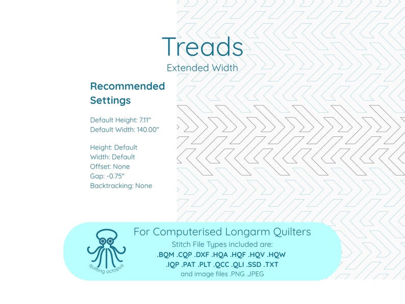 TREADS Extended Width - Masculine Pantograph for Computer Guided ...