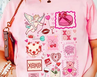 Valentine Doodle Png, Valentine Png, Be Mine Png, XOXO Png, Sweetheart Cake Teddy Bear, Cupid Lover, Trendy Valentine Png, Valentine Heart