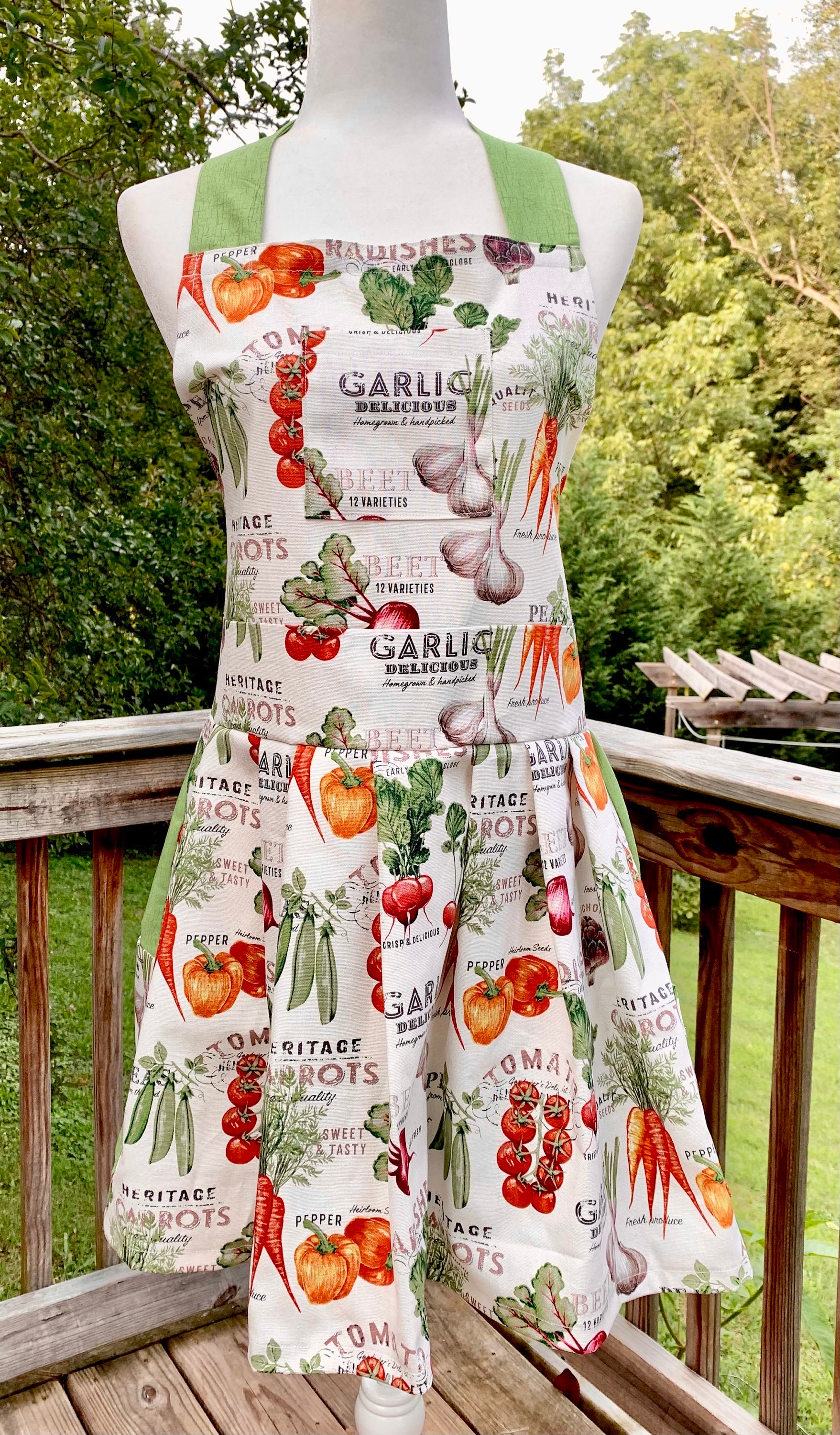 Vegetable Dress Etsy