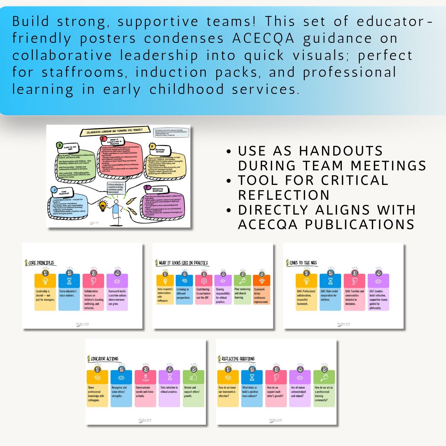 Collaborative Leadership Toolkit for Educators - Etsy