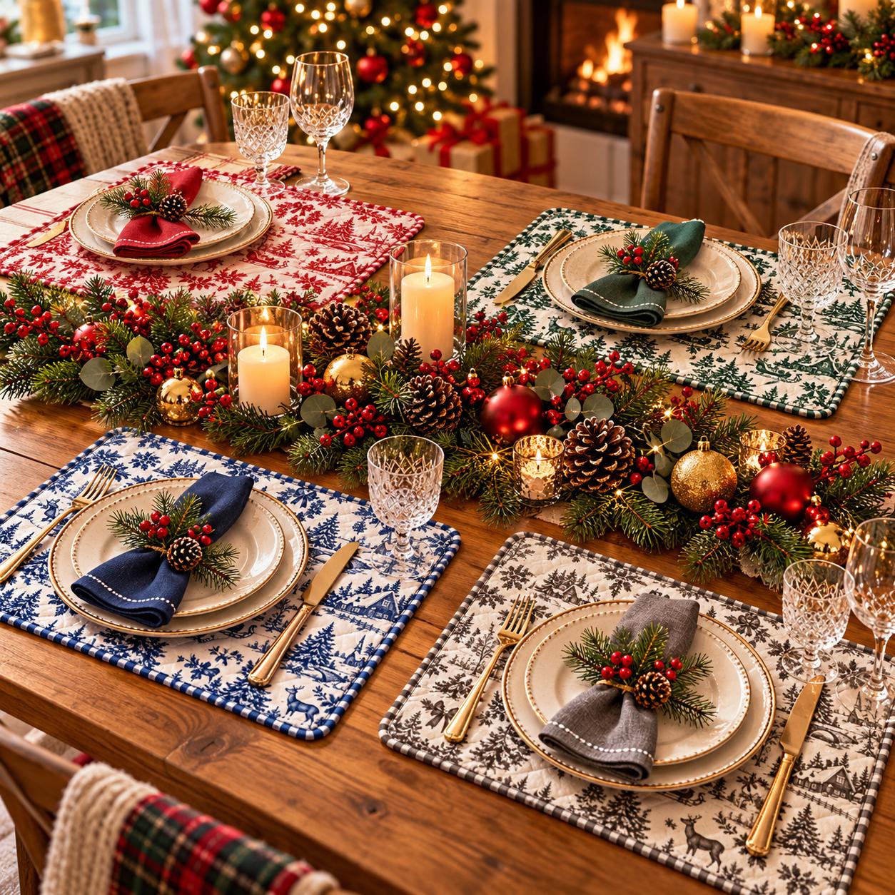 Weihnachten tischsets