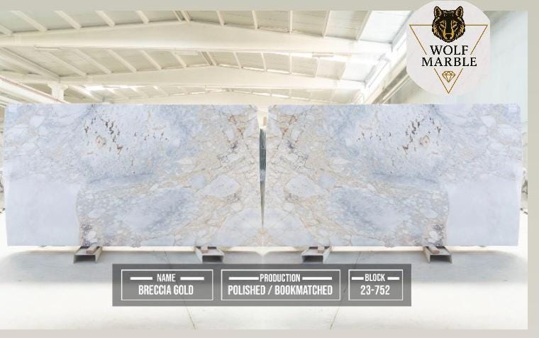Breccia Gold Marble Slabs – Polished / Bookmatched Natural Stone from Afyon | Luxury Wall & Floor Design 2