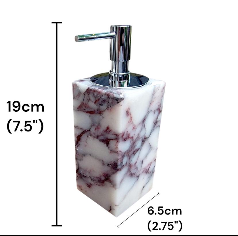 Material: Natural Marble (White base with Red-Brown veins)accessories 2