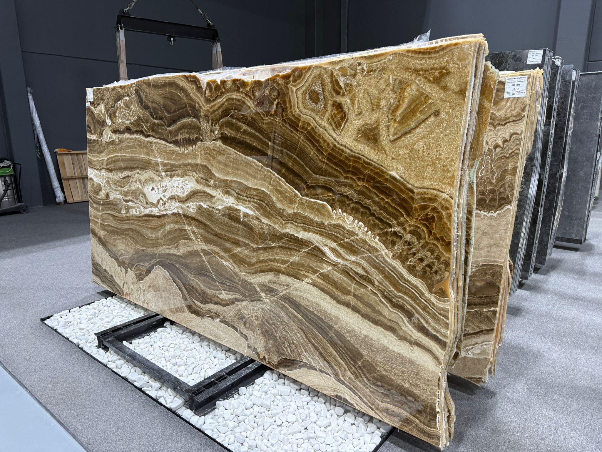 Custom Natural Marble Slabs  Polished Honed Finishes Afyon Turkish Stone for Countertops, Walls & Floors.