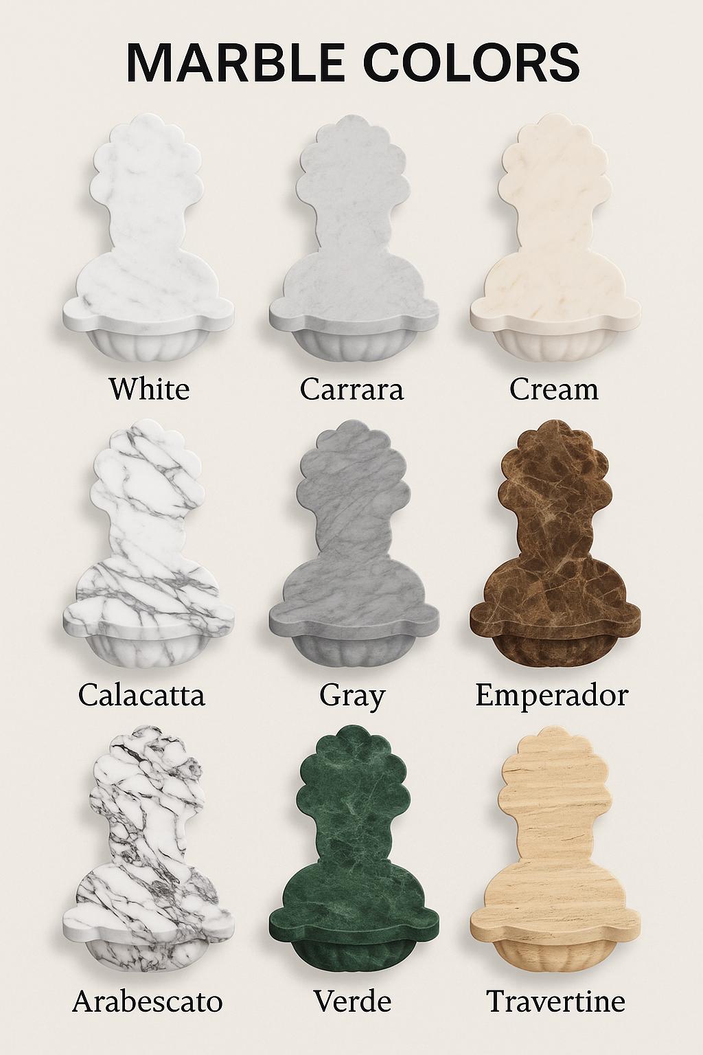 Handmade Turkish Hammam Basin from Natural Afyon Marble | Customizable Size & Color 4