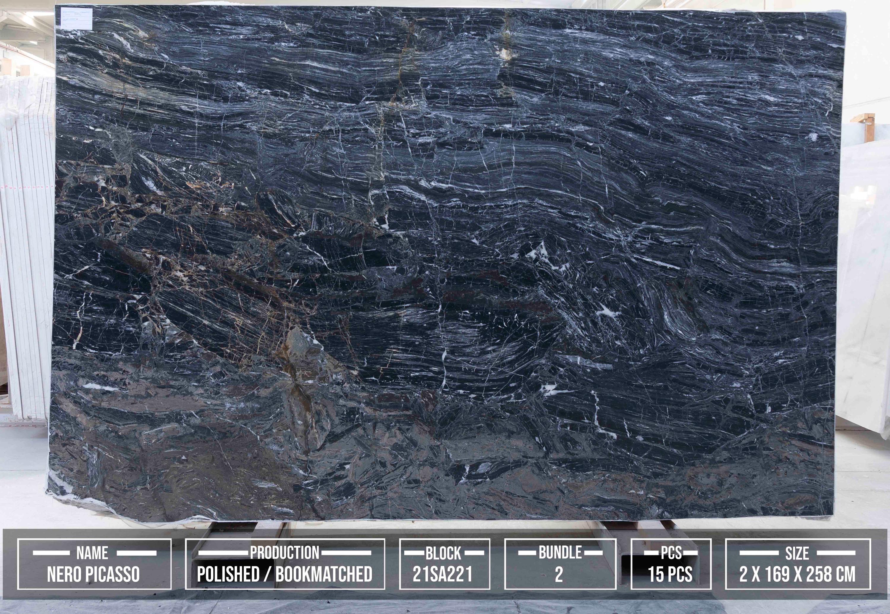 Custom Natural Marble Slabs  Polished Honed Finishes Afyon Turkish Stone for Countertops, Walls & Floors. 5