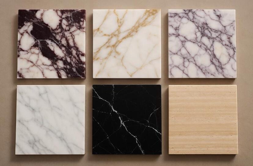 Custom Handmade Marble Tiles – Natural Luxury Marble Wall & Floor Cladding Accessories 2