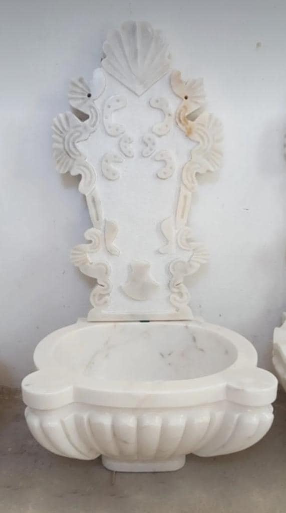 Handcrafted Ottoman Style Marble Hammam Basin | Customizable Turkish Kurna Sink