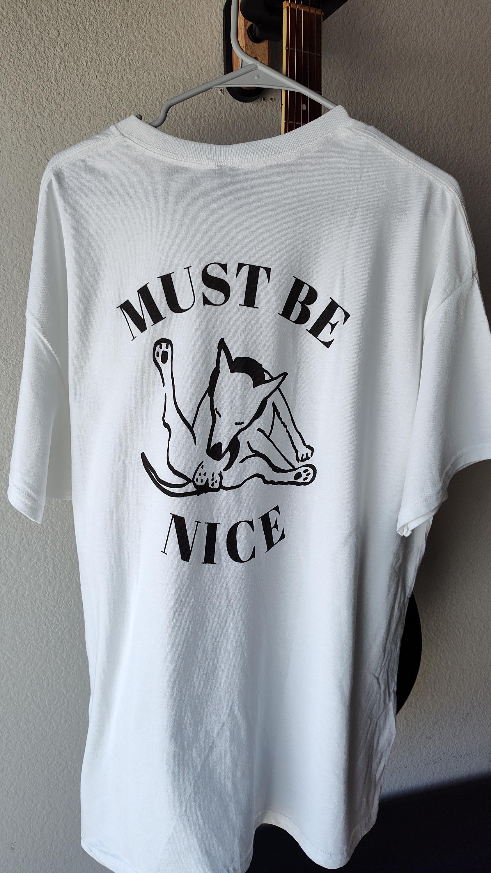 NICENESS 25SS OHNNY Crewneck T Shirt Short Sleeve Zeus niceness photo t shirt