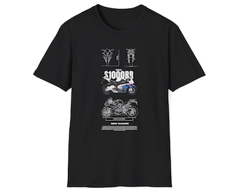 BMW S1000RR T-Shirt, Ring-Spun Cotton Biker Tee