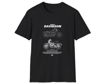 Harley Davidson T-Shirt – Motorcycle Graphic, Biker Tee