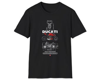 Ducati Streetfighter T-Shirt, Biker Gift, Riding shirt, Motorcycle Lover Gift, Birthday, Father's Day