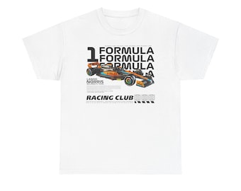 Lando Norris F1 T Shirt / Formula 1 Racing Fan Shirt, Motorsport Inspired Tee, Racing Apparel Gift