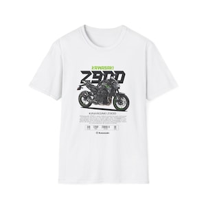Kawasaki Z900 T-Shirt, Biker Graphic Tee, Gift for Riders, Riding T-Shirt, Motorcycle Enthusiast Apparel