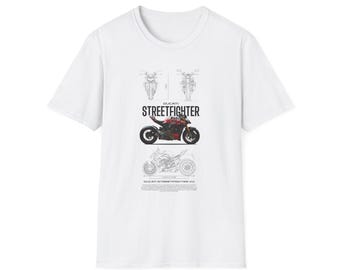 Ducati Streetfighter T-Shirt, Graphic Tee for Bikers
