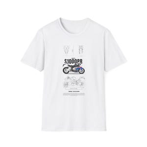 BMW S1000RR T-Shirt, Biker Shirt, Gift for him, Automotive Gift, Motorcycle Style T-Shirt