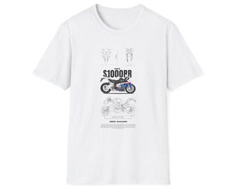 BMW S1000RR T-Shirt, Biker Style, Automotive Gift