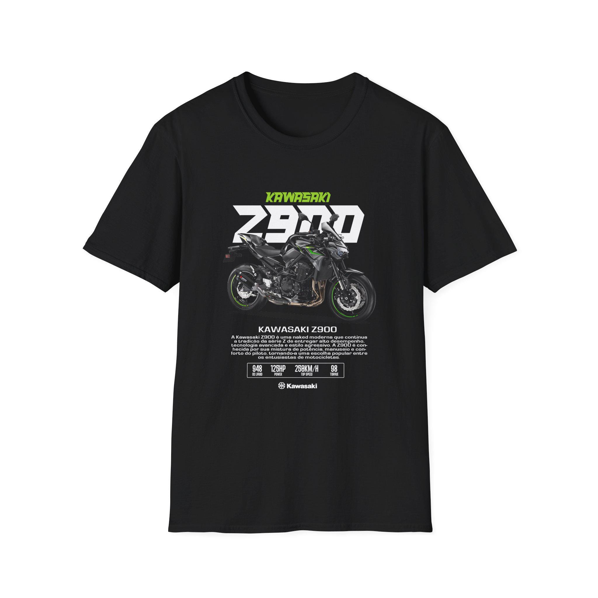 カワサキZ900 Tシャツ、バイカーアパレル、バイクギフト、ライディング 