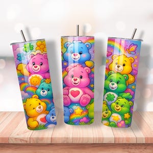 Cartoon 20 oz Skinny Tumbler Png, Cartoon Characters 20oz Tumbler Png, Movies Characters Straight Tumbler Wrap, 20oz Tumbler Wrap image 4