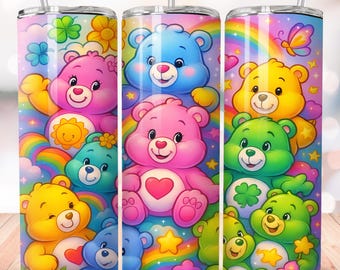 Cartoon 20 oz Skinny Tumbler Png, Cartoon Characters 20oz Tumbler Png, Movies Characters Straight Tumbler Wrap, 20oz Tumbler Wrap