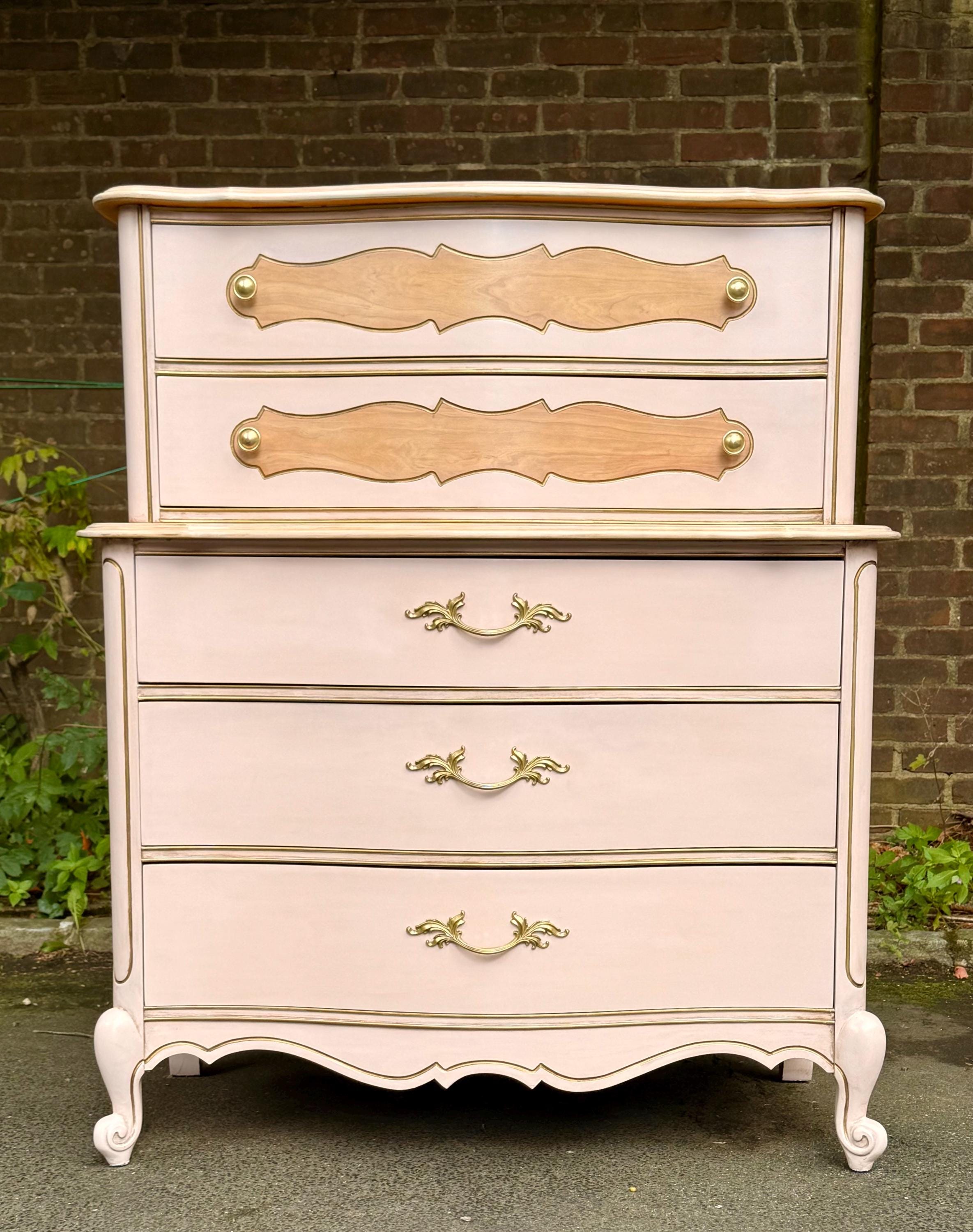 Antique Tallboy Chest of Drawers - Etsy