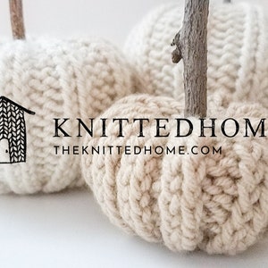 Instant Download PATTERN for Knit Seamless Pumpkin: illustrated tutorial intermediate knit double point needles in the round PDF image 5