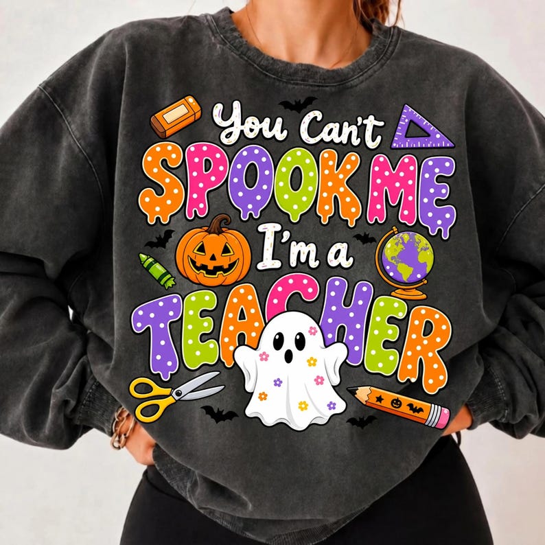 Versatile Uses for the Spooky Teacher Design