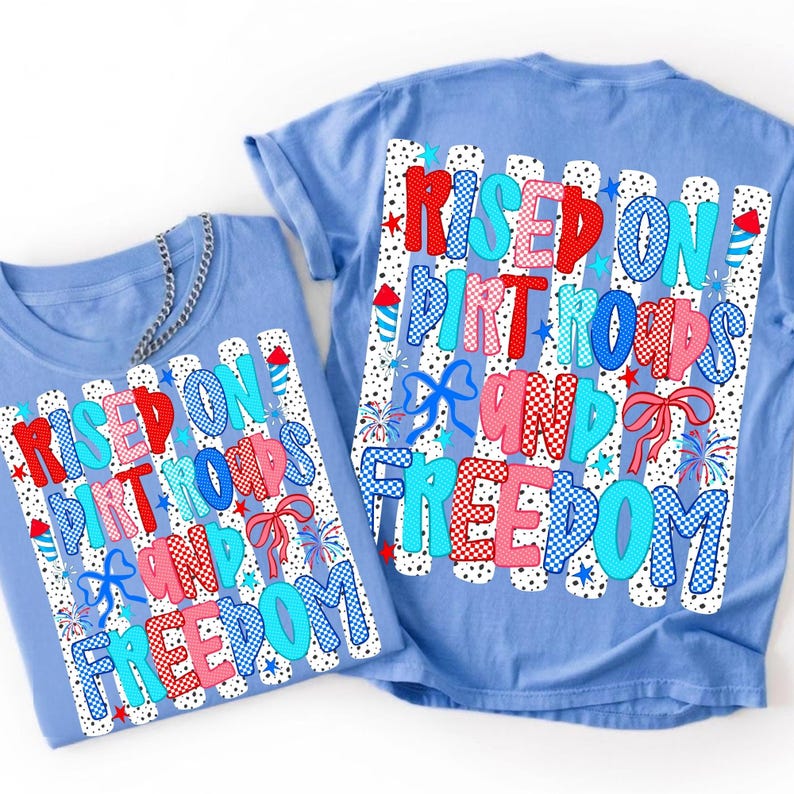 Distressed Patriotic USA Independence Day Sublimation Design Showcase