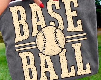 Imagen PNG de béisbol, sublimación de béisbol retro, diseño de camiseta de béisbol desgastada para aficionados, descarga digital.