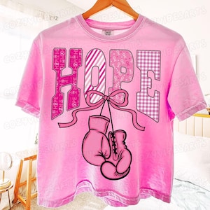 Retro Coquette Pink Ribbon Cow Sublimation Design: Breast Cancer Awareness Clipart PNG Download