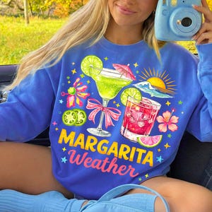 Summer Margarita Weather PNG Alphabet Bundle Preppy Brushstroke Aesthetic Sublimation Design Retro Beach Vibes PNG Trendy Summer Font PNG image 7