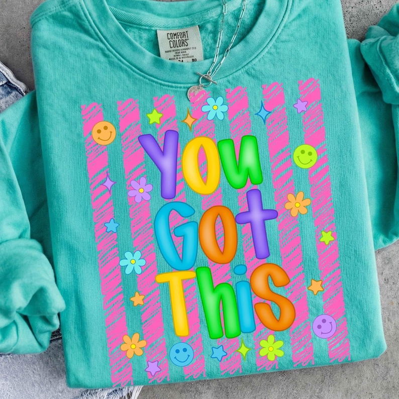 Striped Neon Test Day PNG, Matching State Testing PNG, Teacher Team Shirt Design, Rock the Test, Cute School Testing Day, STAAR Day Clipart image 2