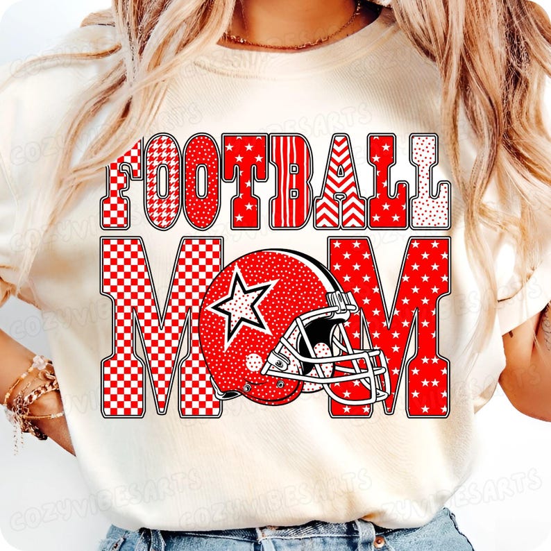 Leopard print football digital download graphic