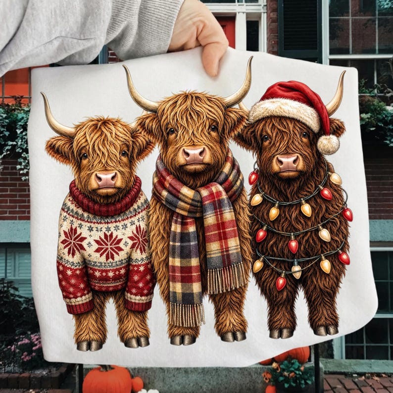 Santa Cow Holiday Mug Mockup