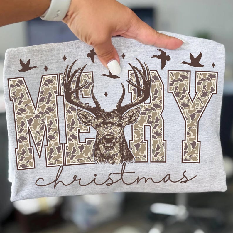 Funny Outdoors Holiday Sublimation Design Example