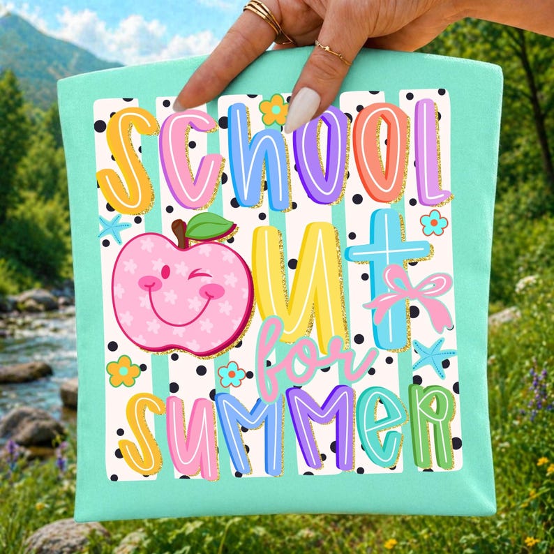 Last Day of School Shirt Graphic Sublimation Mockup