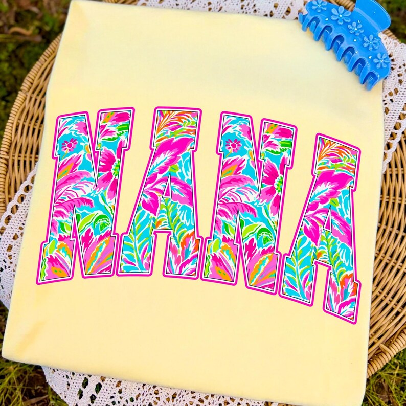 Image of Mama GIGI Bundel Retro Floral Summer PNG Coastal Aesthetic Beach Sublimation Design Girly Coquette Hello Summer Brushstroke Lake Days