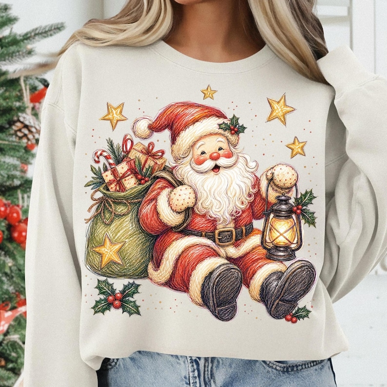 Holiday Santa Clipart for Personalized Phone Cases
