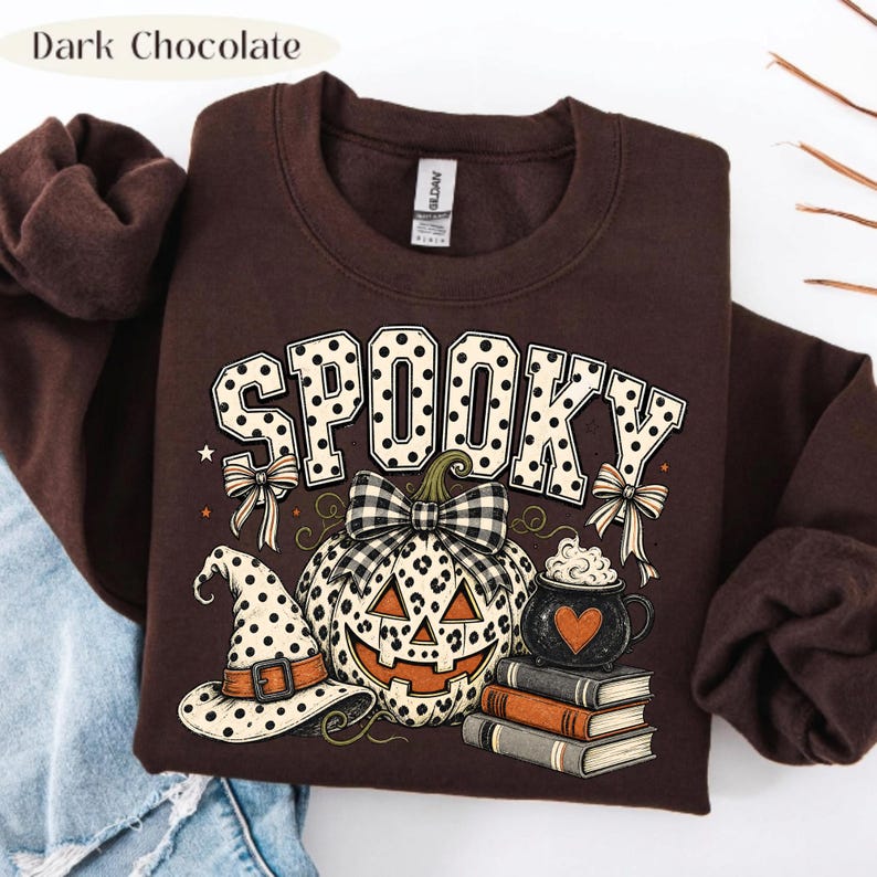Leopard Pumpkin Sublimation Design with Preppy Bow