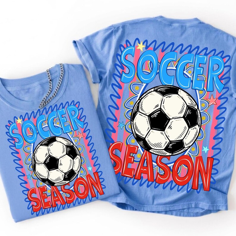 Full A-Z letter set and 0-9 numbers from the USA Soccer 2026 PNG Font Bundle.