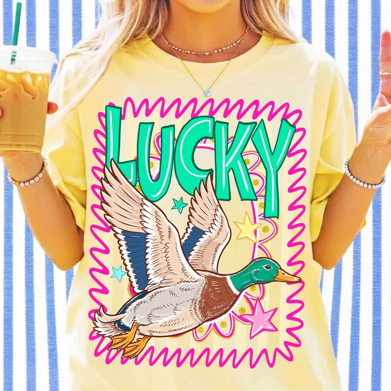 Sublimation Mockup Ideas for the Lucky Duck Design