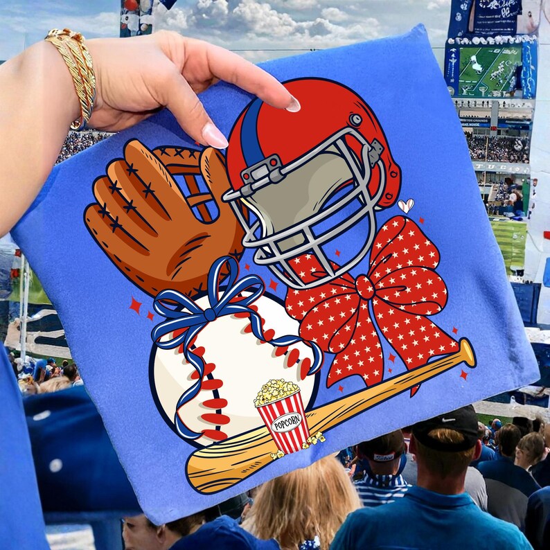 Customizable Baseball Mama Sublimation Clipart with Glitter Textures