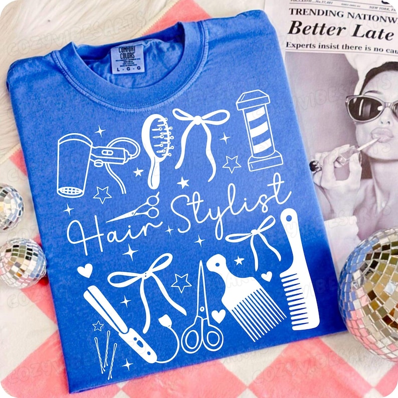Custom Salon Decor and Merch SVG Design