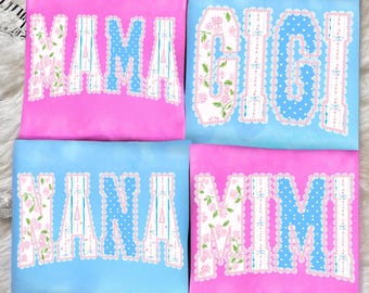 Lace Bundel Mama GIGI Retro Floral Summer PNG, Neon Cottagecore Beach Life Graphics, Distressed Salty Sunshine Sublimation, Lake River Pool