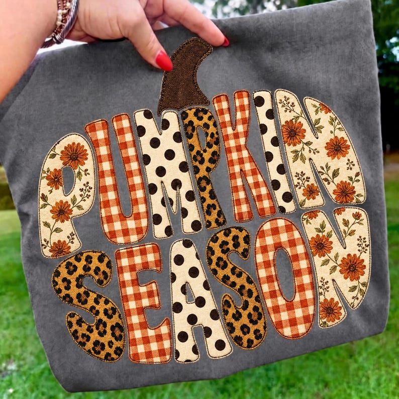 Autumn Shirt Design Mockup with Floral Leopard Pumpkin