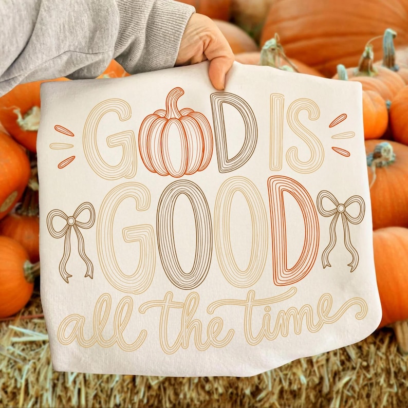Thanksgiving Faith Graphic Printed on Tote Bag