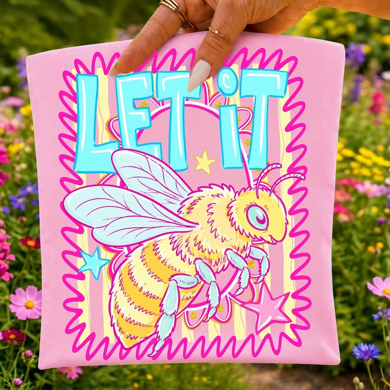 Cute Summer Floral Affirmation DTF T-Shirt Graphic Mockup