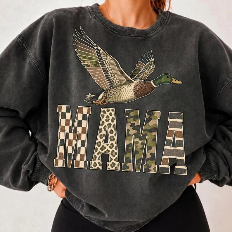 Rustic Outdoor Hunting Mom Digital Download T-Shirt Sublimation Mockup