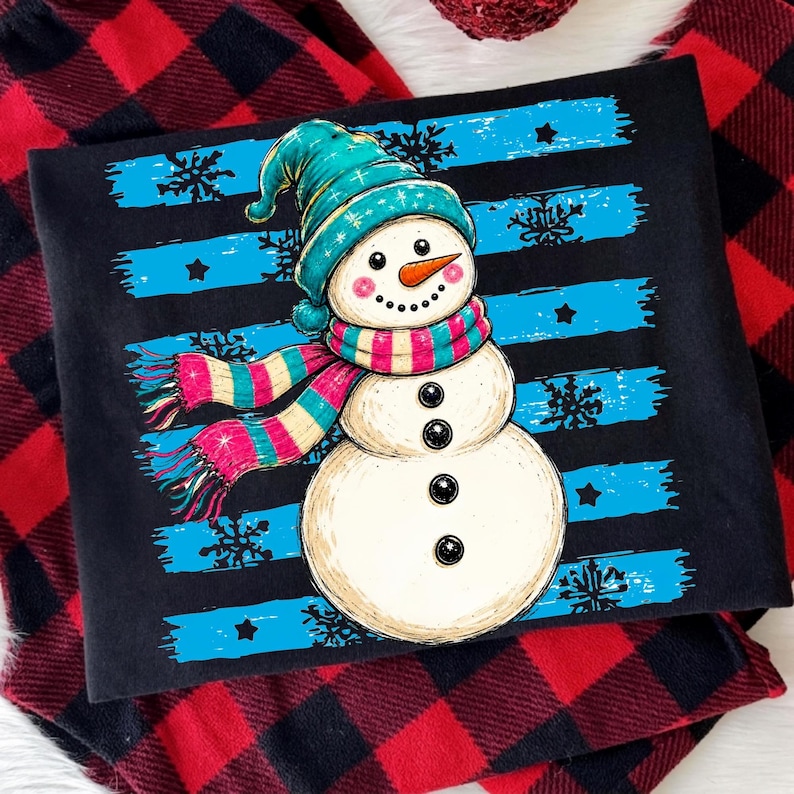 Examples of Snowman Design on Various Products