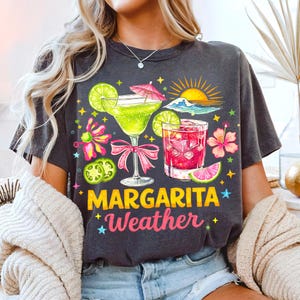 Summer Margarita Weather PNG Alphabet Bundle Preppy Brushstroke Aesthetic Sublimation Design Retro Beach Vibes PNG Trendy Summer Font PNG image 4